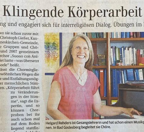 "Klingende Krperarbeit" - in: General-Anzeiger, 25. Juni 2020